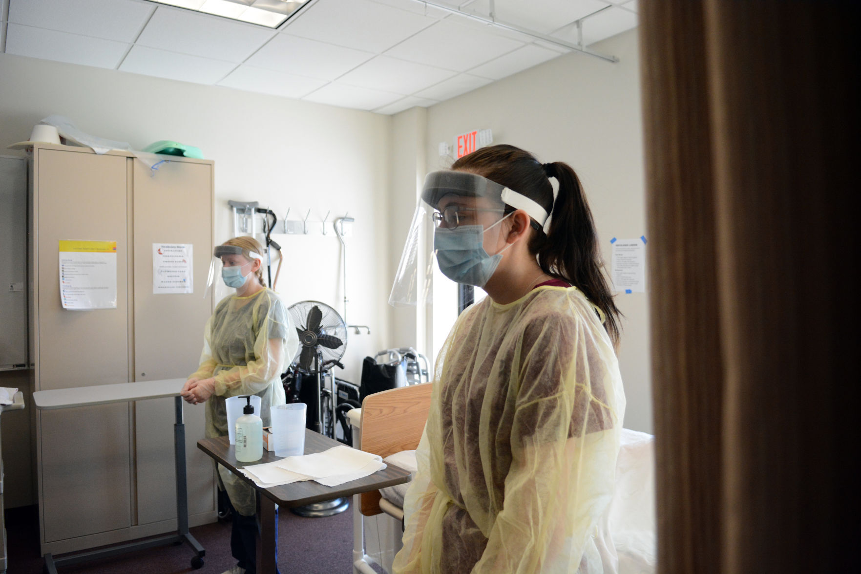 Madison College-Portage nursing assistant lab